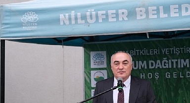 Nilüfer Belediyesi’nden üreticiye İtalyan çimi tohumu desteği