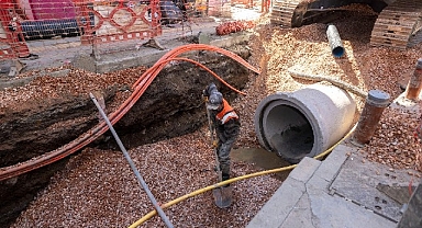 İZSU’dan Alsancak’a 250 milyon liralık altyapı yatırımı