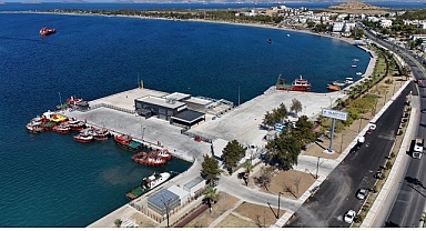 Aliaport Deniz Yolcu İskelesi Hizmete Hazır