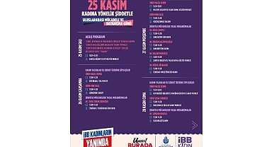 İBB’den 25 Kasım İçin 242 Etkinlik: “Kadınların Yanındayız”
