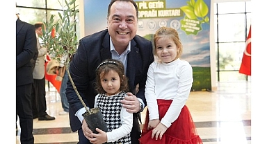 Büyükşehir’den Örnek Çevre Projesi: Atık Pil Getirene Zeytin Fidanı