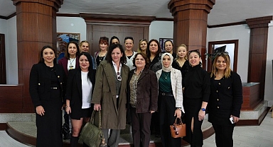 Kadın Girişimcilerden Başkan Hatice Gençay’a Ziyaret